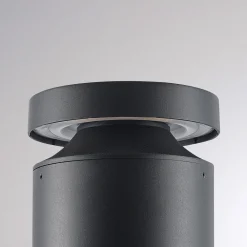 Molto Luce LED-sokkellampe Mona, Ø 18 cm, aluminium, høyde 45 cm Hot