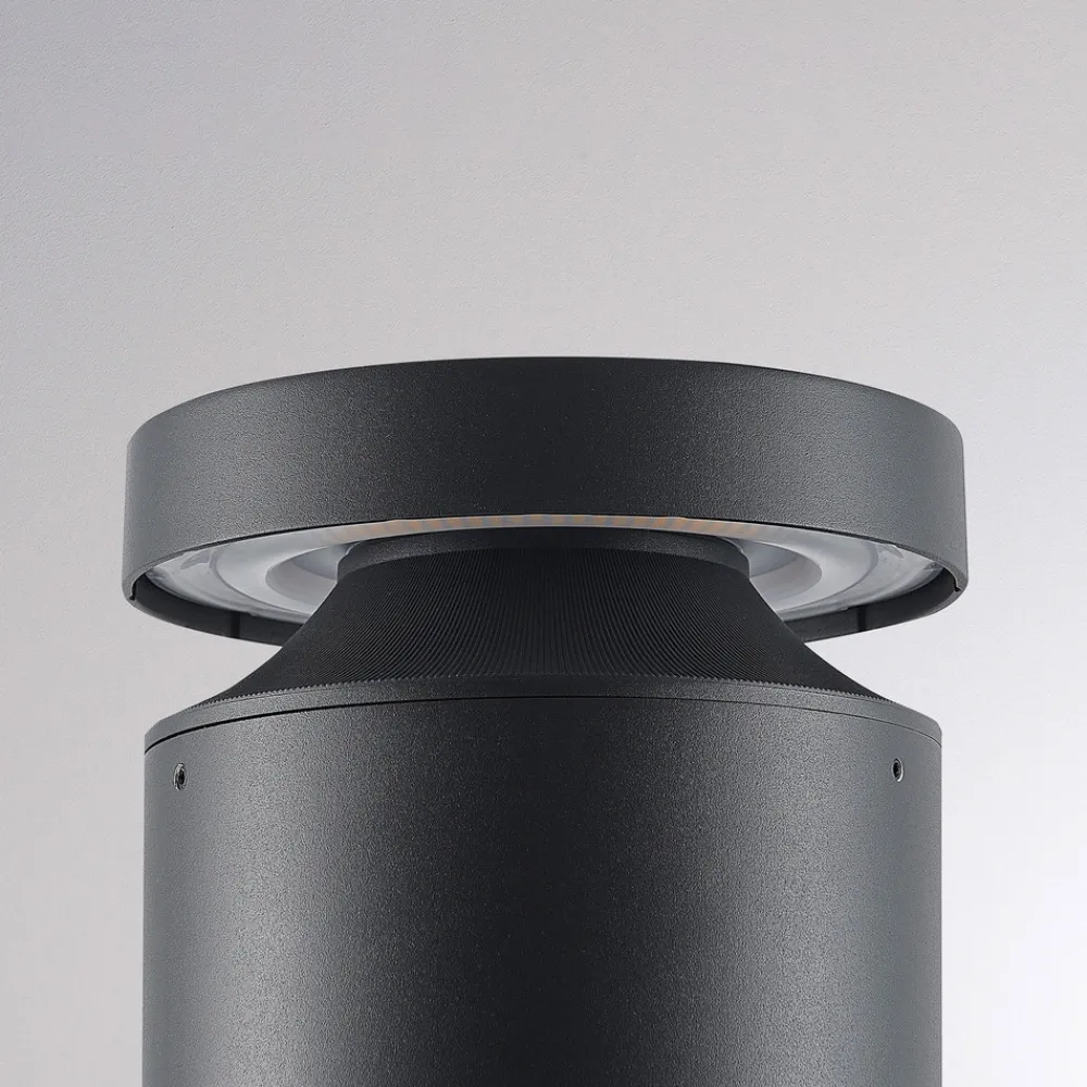 Molto Luce LED-sokkellampe Mona, Ø 18 cm, aluminium, høyde 45 cm Hot