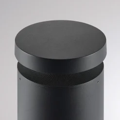 Molto Luce LED-sokkellampe Mona, Ø 18 cm, aluminium, høyde 45 cm Hot