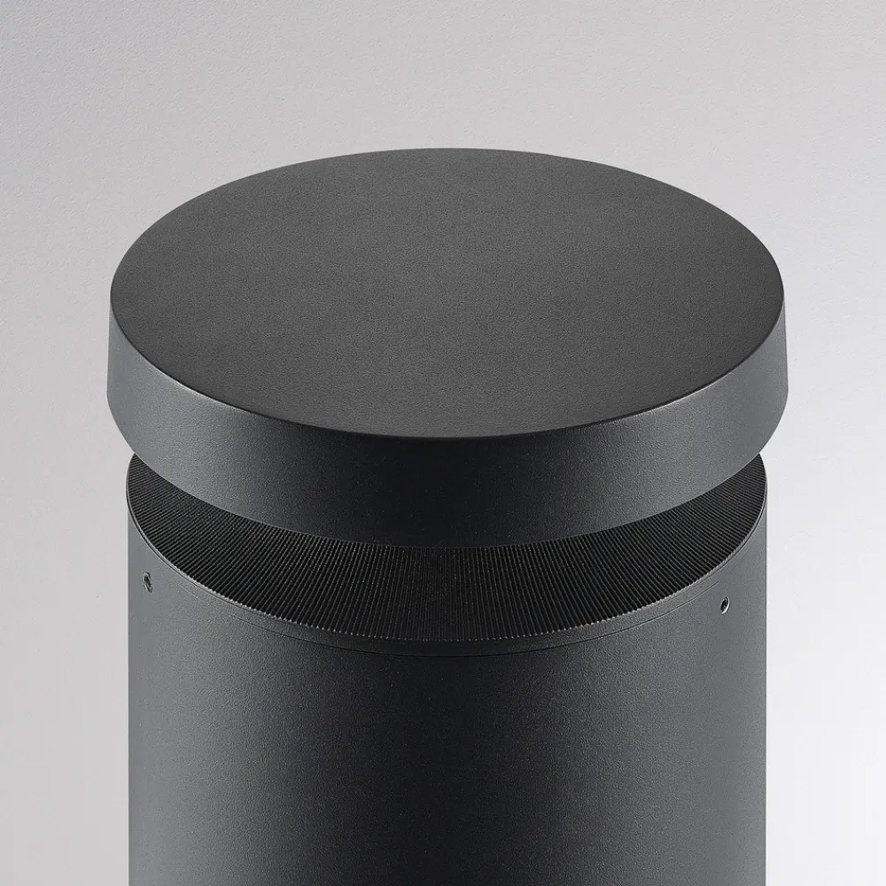 Molto Luce LED-sokkellampe Mona, Ø 18 cm, aluminium, høyde 45 cm Hot