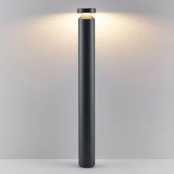 Molto Luce Mona LED-veilampe, Ø 10 cm, aluminium, høyde 85 cm Discount