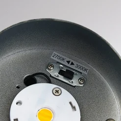 Molto Luce utendørs spot med LED Foris Round SD, antrasitt, aluminium| Taklamper Utendørs