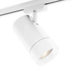 Molto Luce Mova S Volare GU10 skinnespotlight, hvit| Skinnesystem