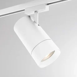 Molto Luce Mova S Volare GU10 skinnespotlight, hvit| Skinnesystem