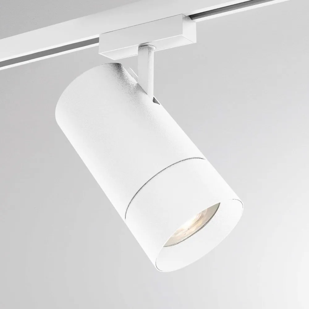 Molto Luce Mova S Volare GU10 skinnespotlight, hvit| Skinnesystem