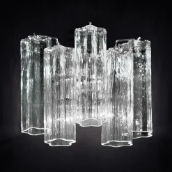 Novaresi Murano-vegglampe Tronchi| Design- Og Hotellbelysning|Vegglamper