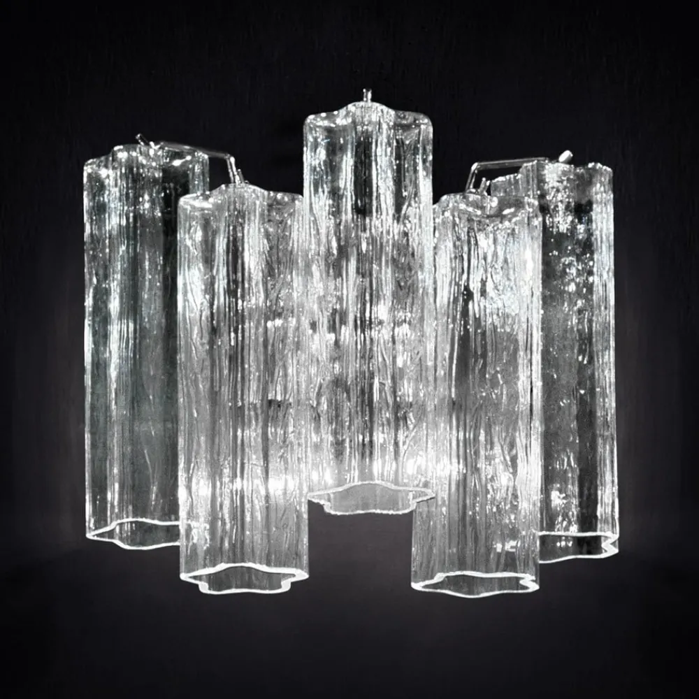 Novaresi Murano-vegglampe Tronchi| Design- Og Hotellbelysning|Vegglamper