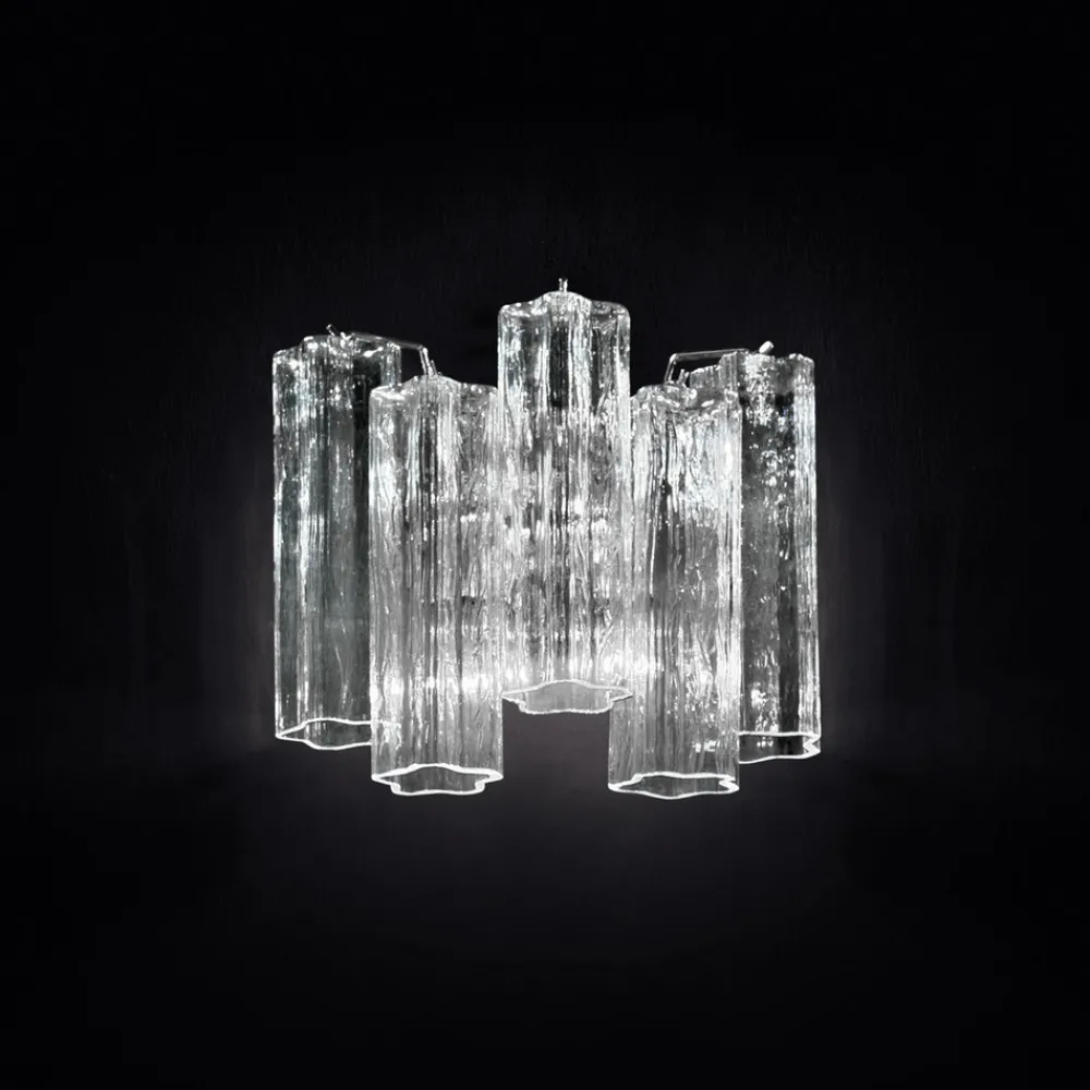 Novaresi Murano-vegglampe Tronchi| Design- Og Hotellbelysning|Vegglamper