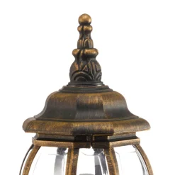 Lindby Nadesha sokkellampe, børstet gull| Sokkellamper