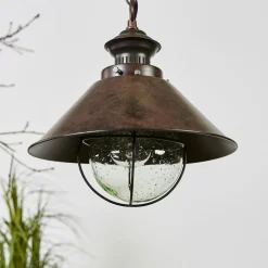FARO BARCELONA Nautica hengelampe i antikk look 26 cm| Pendellamper Utendørs