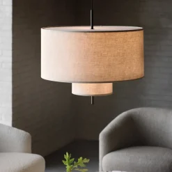 New Works Margin pendellampe i tekstil Ø 68 cm| Pendellamper