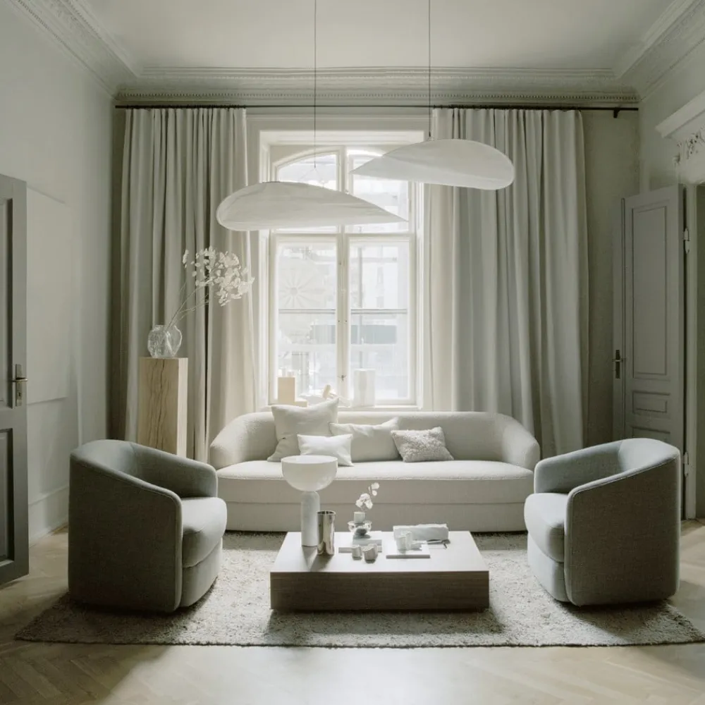 New Works Tense LED-pendel, lengde 90 cm| Design- Og Hotellbelysning|Led-Innendørs