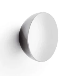 New Works veggspeil Aura Large, Ø 13 cm, stål