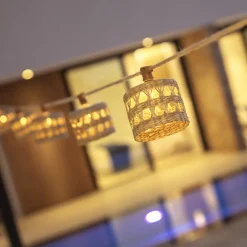 Newgarden Alba LED-solcellelys kjede fra Esparto Hot