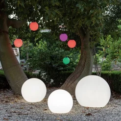 Newgarden Buly gulvlampe globe, Ø 40 cm| Dekorasjonsbelysning|Terrassebelysning