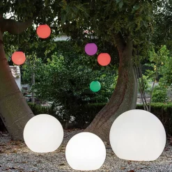 Newgarden Buly gulvlysglobe, Ø 30 cm| Dekorasjonsbelysning|Terrassebelysning