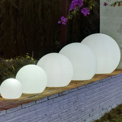 Newgarden Buly solcellelampe, flytende, Ø 30 cm| Solcellelamper