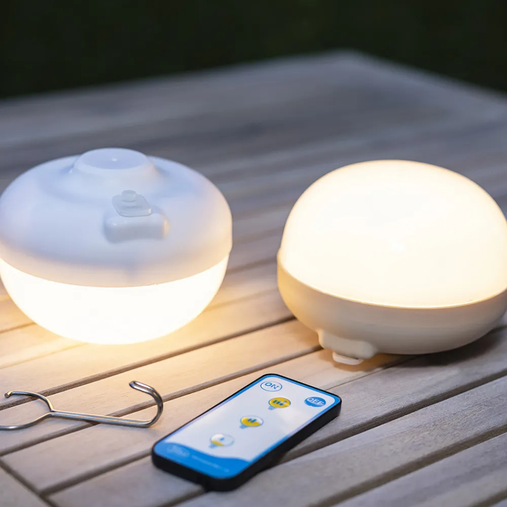 Newgarden Cherry LED-dekorasjonslampe beige/hvit Outlet