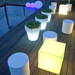 Newgarden Cuby dekorativ lyskube, høyde 43 cm Outlet