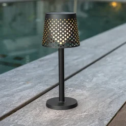Newgarden Greta LED-solcellelampe, svart Hot