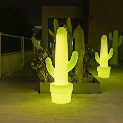 Newgarden kaktus gulvlampe, limegrønn| Julebelysning|Dekorasjonsbelysning