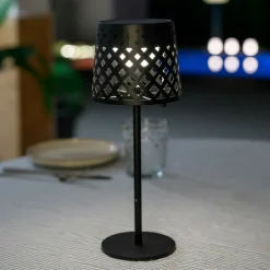 Newgarden LED-bordlampe Gretita, svart, metall Outlet