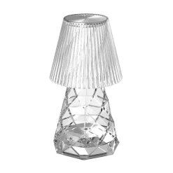 Newgarden LED-bordlampe Lola 12 lux, batteri, gjennomsiktig Best