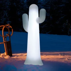 Newgarden Pancho LED-gulvlampe hvit med oppladbart batteri New