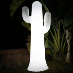 Newgarden Pancho LED-gulvlampe hvit med oppladbart batteri New