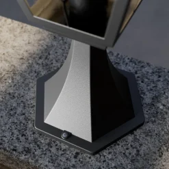 Elstead Norfolk sokkellampe, blyholdig glass| Sokkellamper