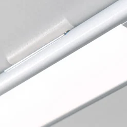 ORION Norman LED-benkbelysning, sølvfarget, oppladbart batteri, sensor, USB Outlet