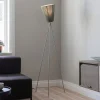 Northern Oslo Wood gulvlampe lysegrå/olivengrønn| Gulvlamper
