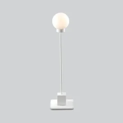 Northern Snowball bordlampe, hvit
