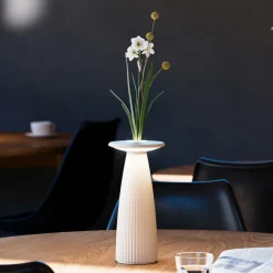 Sigor Nuflair LED-bordlampe, beige, IP54, dimbar, 24 cm New