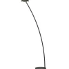 Oligo Glance LED-gulvlampe bøyd, svart matt| Gulvlamper