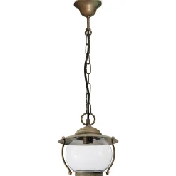 Moretti Luce Olivia utendørs pendellampe, saltvannsresistent, IP44, messing| Pendellamper Utendørs