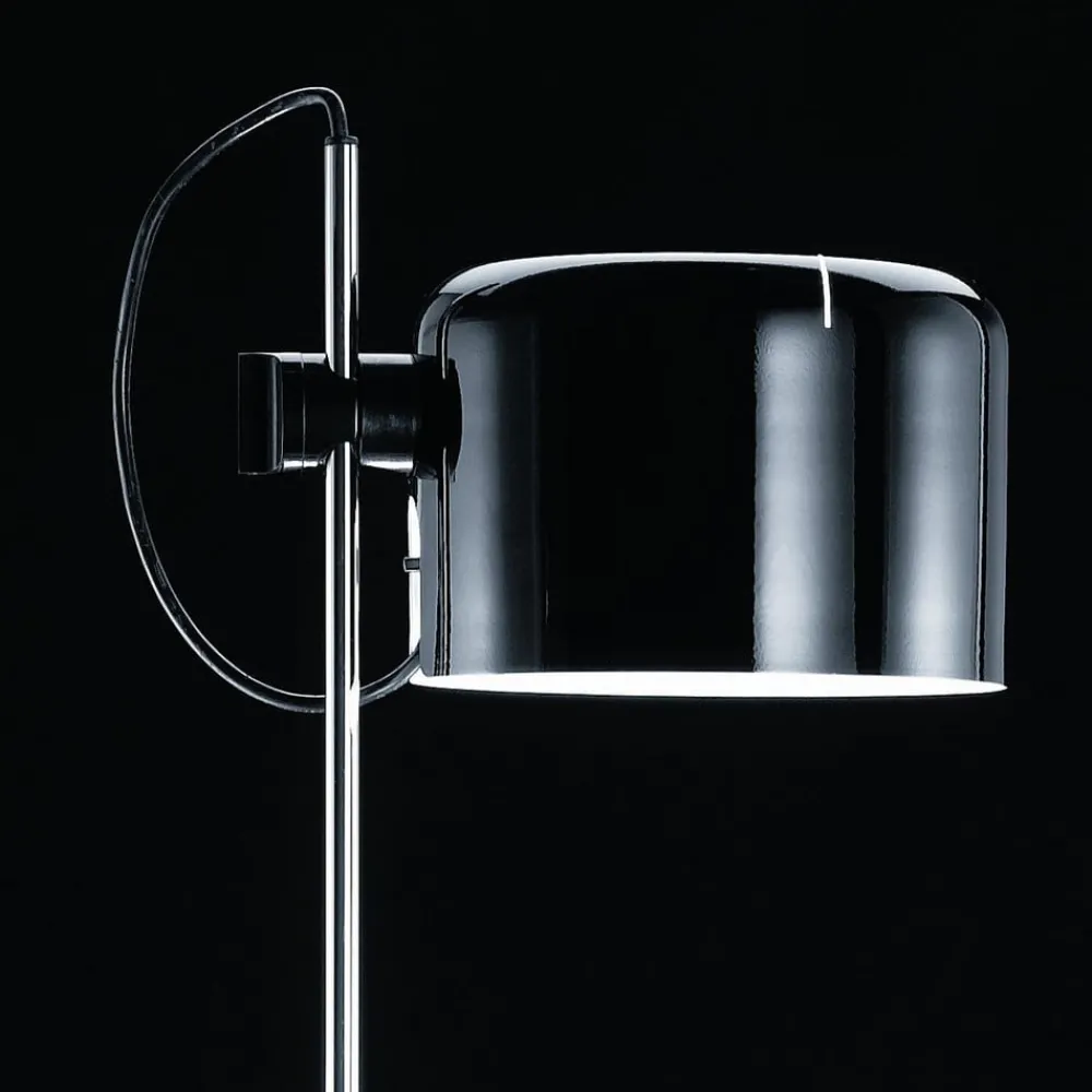 Oluce Coupé - gulvlampe i tidløs design, svart| Gulvlamper