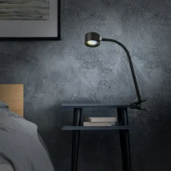 Briloner Oppladbar klemmelampe Tari, svart, CCT, berøringsdimmer, USB Clearance