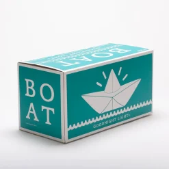 Goodnight Light Oppladbart LED-lys BOAT-lampen, flyteklar, RGBW| Dekorasjonsbelysning|Terrassebelysning