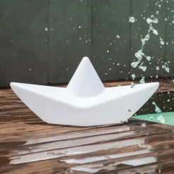 Goodnight Light Oppladbart LED-lys BOAT-lampen, flyteklar, RGBW| Dekorasjonsbelysning|Terrassebelysning