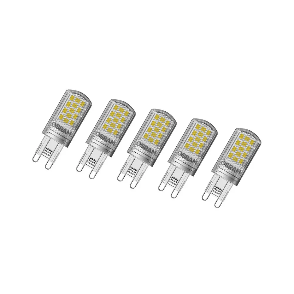 OSRAM Base PIN LED-stiftpære G9 4,2W 470lm 5stk Clearance