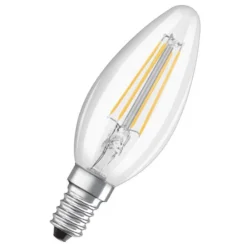OSRAM Classic B LED-pære E14 4 W 4 000 K klar 2-er| E14 Pærer|Filament Pærer