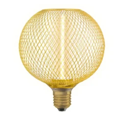 OSRAM Decor LED Straw Filament Globe E27 3,5W gull 1,800K New