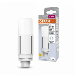 OSRAM Dulux LED-pære G24d D18 VT EM/AC 7,5W 840 Clearance