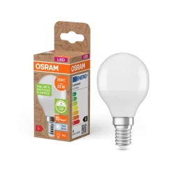 OSRAM LED Classic Star, dråpe, matt, E14, 3,3 W, 4 000 K| E14 Pærer