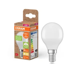 OSRAM LED Classic Star, dråpe, matt, E14, 3,3 W, 2 700 K New