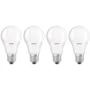 OSRAM LED E27 Base Retro 9 W matt 4-pk 2 700 K| E27 Pærer