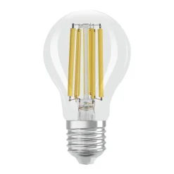 OSRAM LED tradisjonell glødepære E27 7,2W Filament 4,000K 1521lm 2-pk Sale