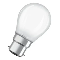 OSRAM LED-dråpepære B22d 2,5W 2,700K matt| B22 Pærer