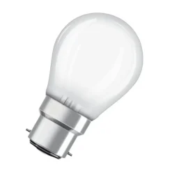 OSRAM LED-dråpepære B22d 4W 2,700K matt| B22 Pærer
